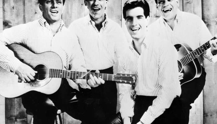 The Four Seasons leta 1964 - Tommy DeVito, Frankie Valli, Bob Gaudio in Nick Massi