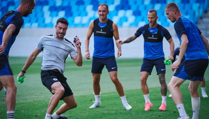 albert riera, celje, trening