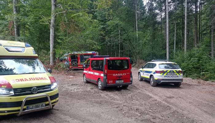 iskalna akcija, policija, rešilec, kočevje