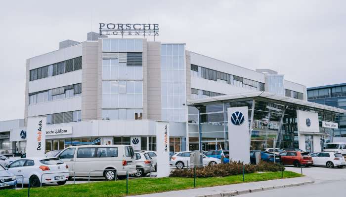 Porsche Slovenija, Volkswagen, Bravničarjeva