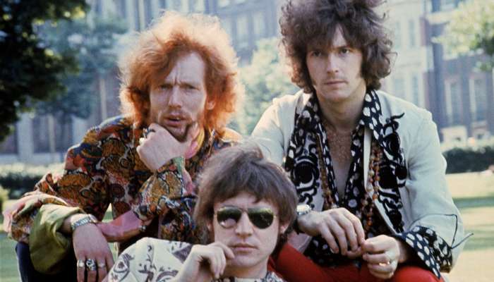 Prva superzvezdniška skupina Cream: Eric Clapton, Ginger Baker in Jack Bruce