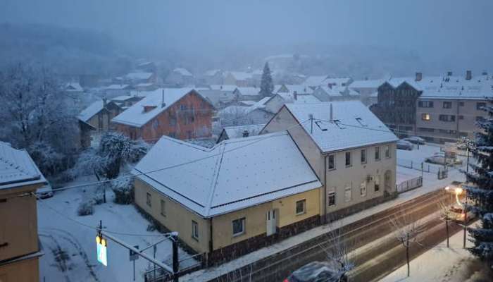 ljutomer, sneg, snezenje