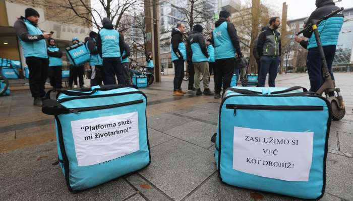 wolt, protest, maribor