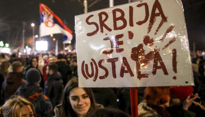 srbija protesti