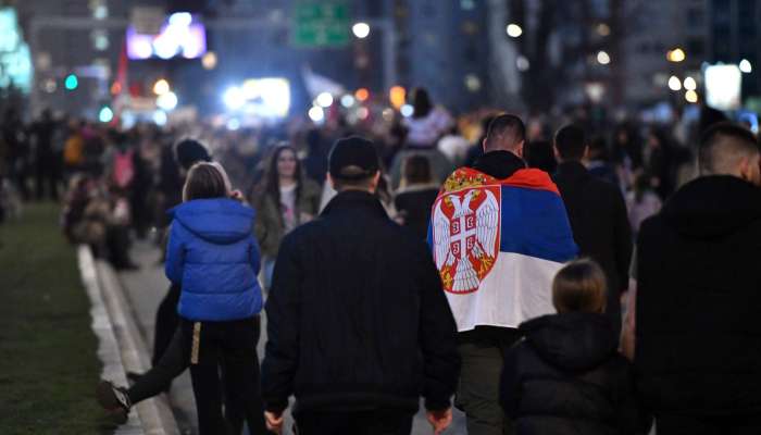 srbija, protest