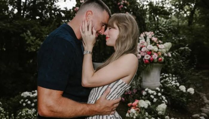 Taylor Swift, Travis Kelce - !!!Pop zvezdnica Taylor Swift in igralec ameriškega nogometa Travis Kel