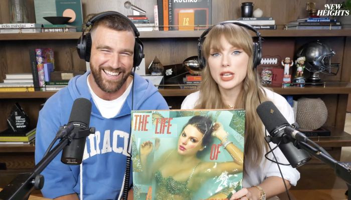 Taylor Swift, Travis Kelce - Mama pevke Taylor Swift je priznala, da se je morala kar namatrati,