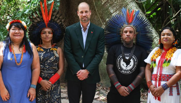 Princ William - Princ William je Brazilijo obiskal zaradi nagrad Earthshot, prvič pa se je pojav