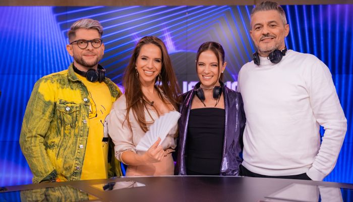 Martina Švab, Miro Todosovski, Klemen Bunderla in Nina Pušlar so poskrbeli za odlično zabavo