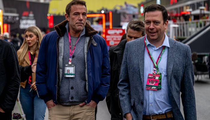 Formula 1, Las Vegas, Ben Affleck - Kamere so na dirkališču ujele tudi igralca Bena Afflecka