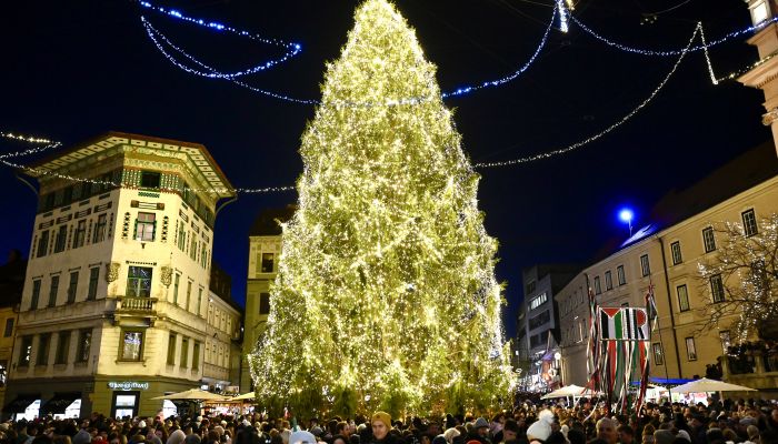 ljubljana prizig luci lucke 2025 - !!V Ljubljani bo do konca leta, kot vsako leto, pestro na štirih