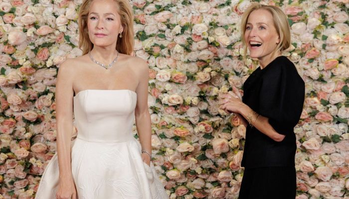 Gillian Anderson - Gillian Anderson je bila nad svojo voščeno lutko navdušena