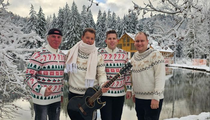 S pesmijo Ti si moj božič skupina Calypso stopa v praznični december bolj povezana, igriva in srčna