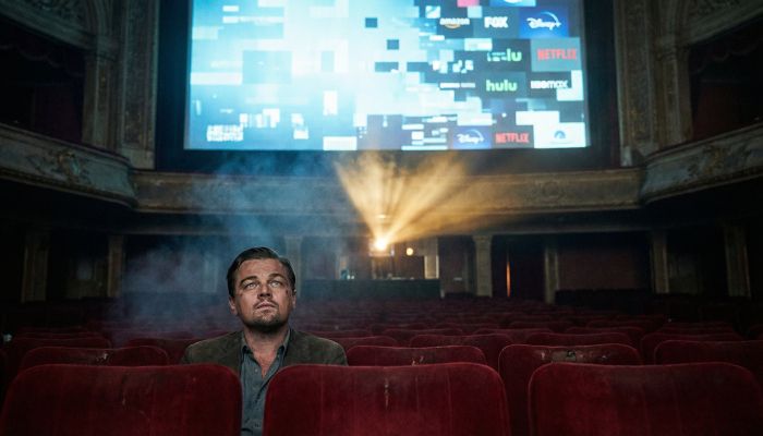 Leonardo DiCaprio v ospredju razprave o prihodnosti kina ..