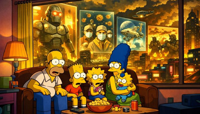 Leto 2026 naj bi bilo kar precej težko in zapleteno ... Vsaj tako pravijo Simpsonovi