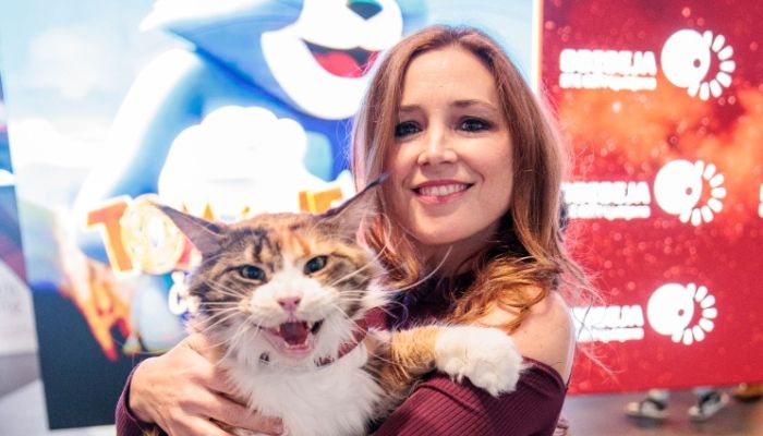 URŠKA MAJDIČ_4_Na premieri filma TOM IN JERRY_ČUDEŽNI KOMPAS v Odiseji