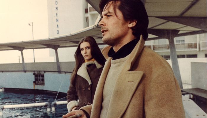 Alain Delon in Sonia Petrovna v filmu La prima nott2