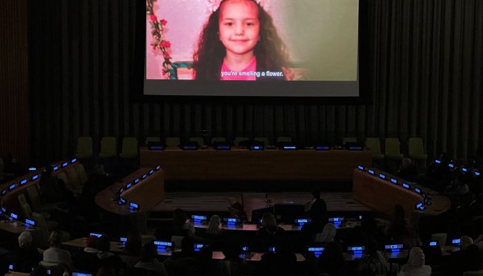 The Voice of Hind Rajab pripoveduje zgodbo šestletne palestinske deklice Hind Rajab, ki je izgubila