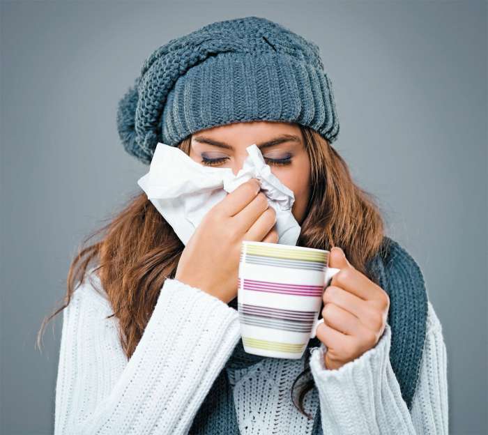 V življenju prebolimo več kot dvesto prehladov