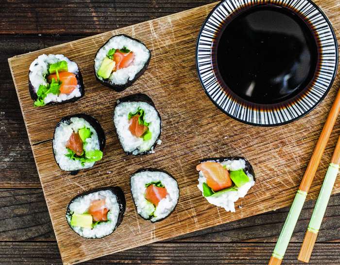 Kulinarično potovanje s slastnim sušijem
