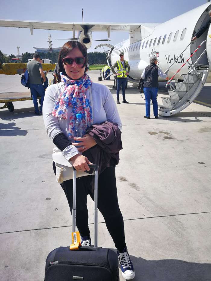 FOTO: Nuško Drašček ujeli s kovčkom na letališču