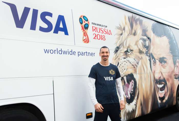 Zlatan Ibrahimović se z Viso vrača na svetovno prvenstvo v nogometu 2018