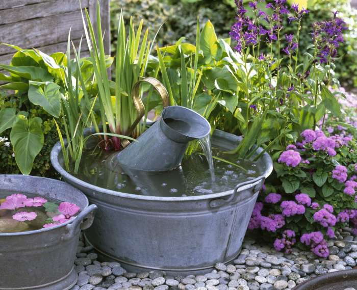 FOTO: Omislite si vrt s pomirjujočim žuborenjem vode!