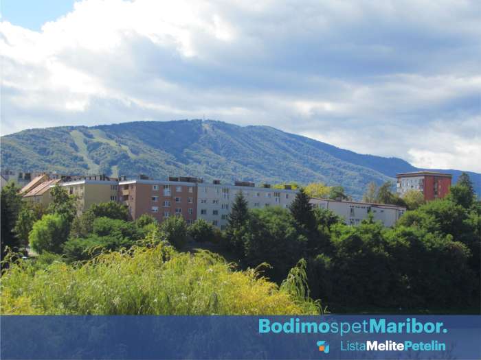 Maribor – objem mesta s Pohorjem