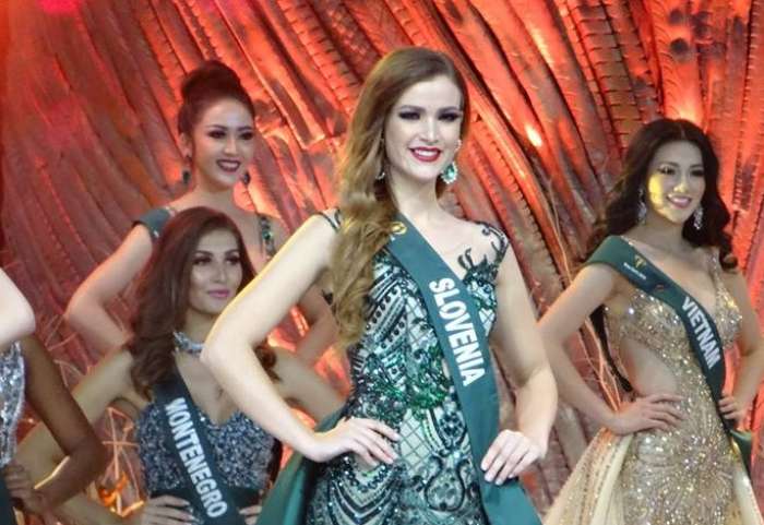 Danijela Burjan do zgodovinske uvrstitve Slovenije na lepotnih tekmovanjih za Miss Earth