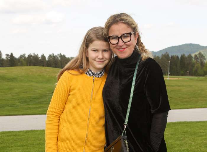 Osemletna hči o žirantki šova Mali šef Slovenije