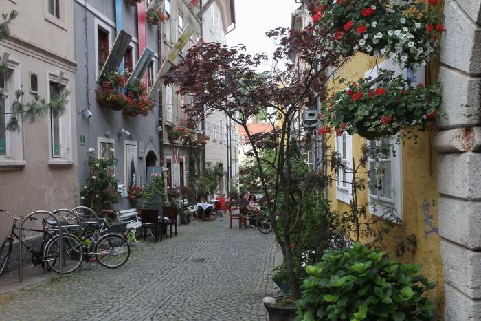 Križevniška ulica – najlepša ulica v Ljubljani - praznuje