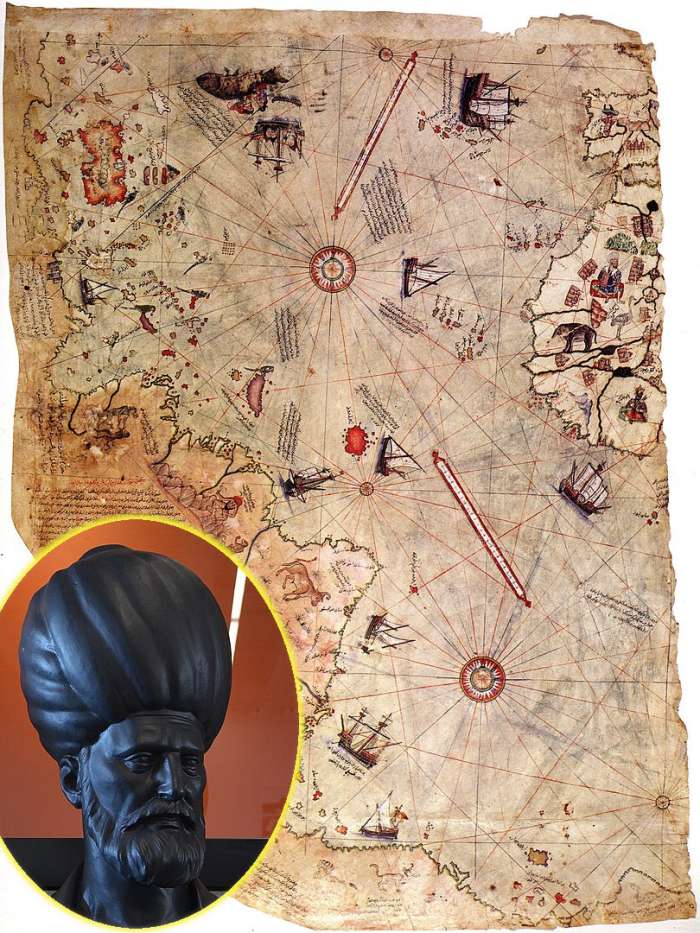 NEREŠENO: Skrivnostni zemljevid Piri Reisa