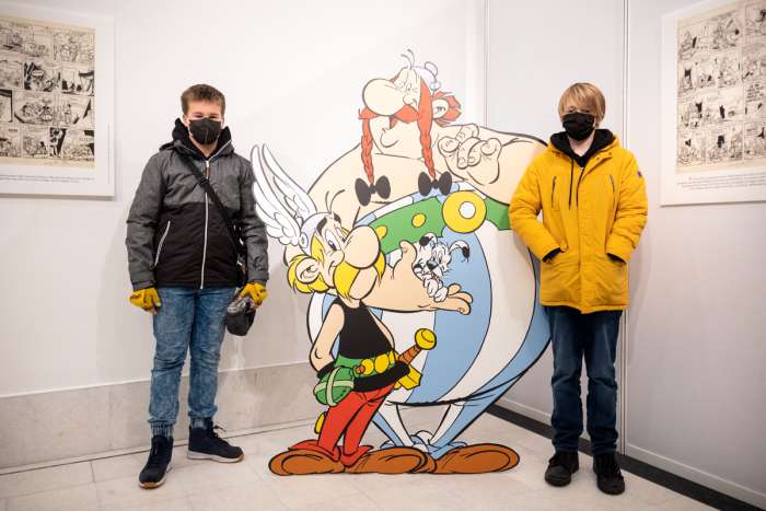 Asterix in Obelix sta v Ljubljani