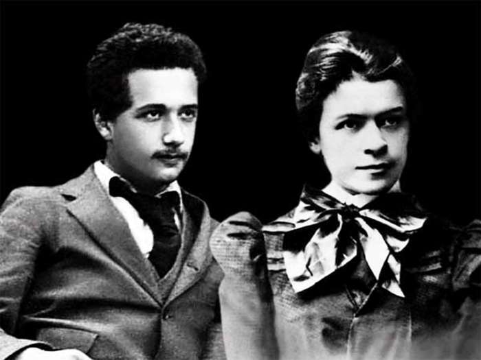Albert Einstein in prikrita hčerka Lieserl