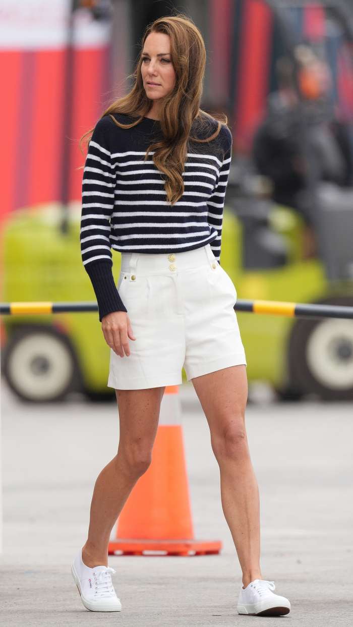 Kate Middleton navduševala v ultra kratkih poletnih hlačah