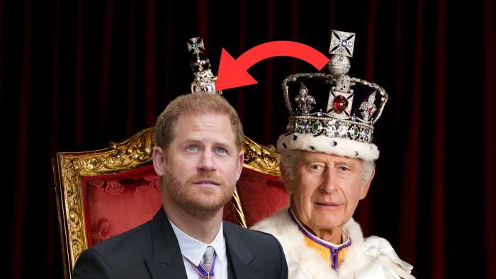 "Karel III. bo abdiciral, kralj bo Harry!"