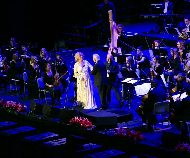 Kot gostja je ob Carrerasu nastopila vrhunska sopranistka Martina Zadro.