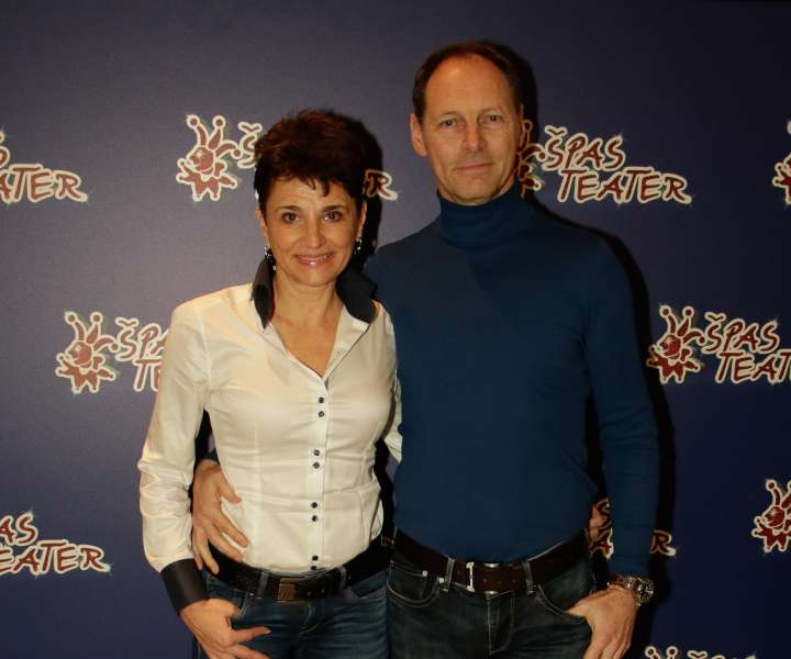 Čuk Jože Potrebuješ in njegova žena Andreja sta redna obiskovalca Špas Teatra.