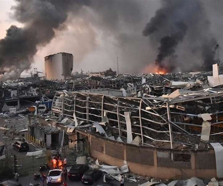 Eksplozija v Bejrutu