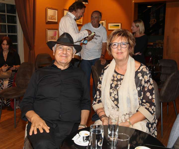 Pietro Orsini s svojo simpatično ženo Ivonne