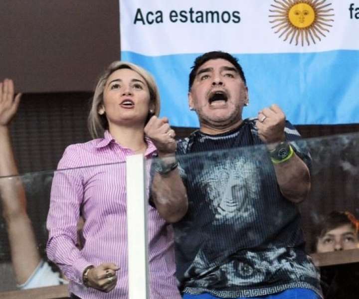 Rocio Oliva in Diego Maradona