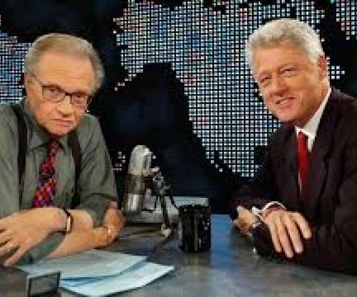 Larry King z Billom Clintonom