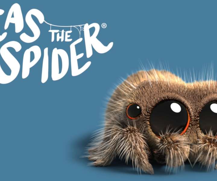Najbolj simpatični spletni pajek, srčkani Lucas. Le kdo ga ne bi rad imel?