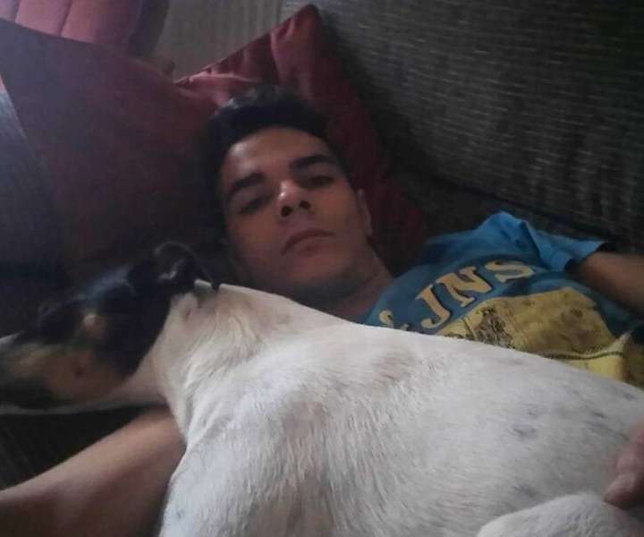 Alberto Sanchez Gomez je dele trupla "delil" s psom