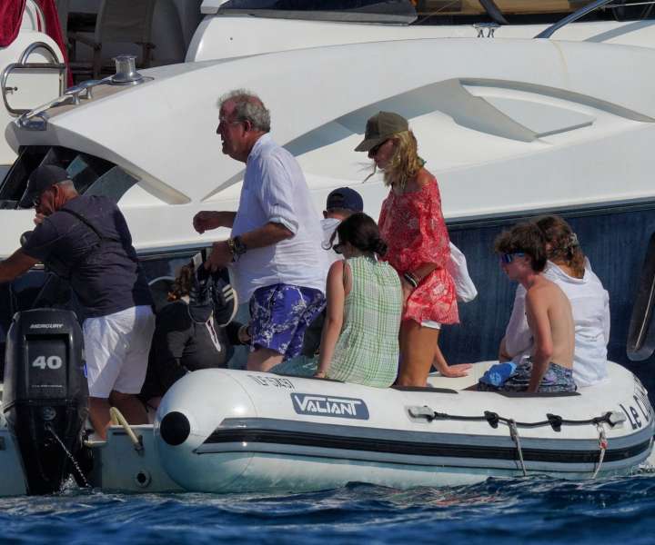 Jeremy Clarkson počitnikuje na Azurni obali