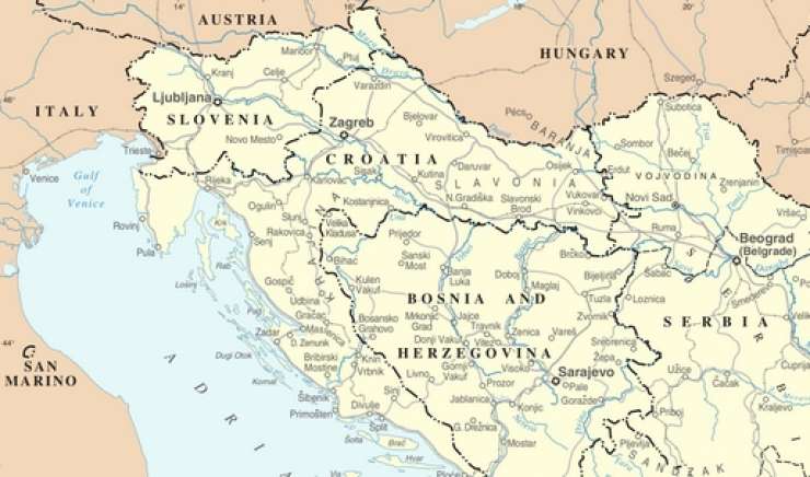 Razkrit diplomatski dokument o razdelitvi Zahodnega Balkana