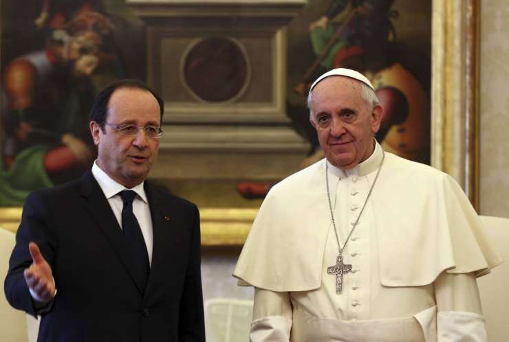 Hollande pri papežu: o splavu, istospolnih porokah, družini