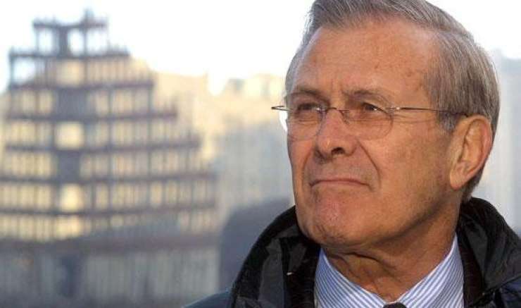 Donald Rumsfeld: Morda si Obama želi zmage teroristov