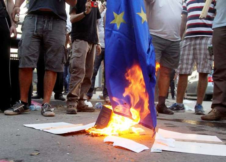 Evropski separatisti v Bruslju zahtevali pravico do samoodločbe