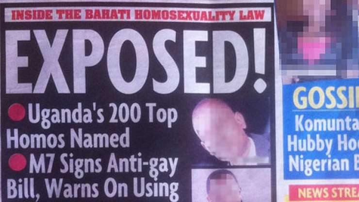 Ugandski časnik po sprejetju spornega zakona objavil imena 200 homoseksualcev